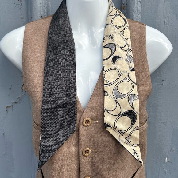 Coach Silk Scarf - Picture 5 of 6